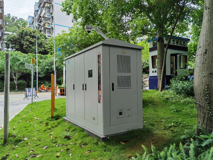 觸想工業一體機應用于戶外電力機柜